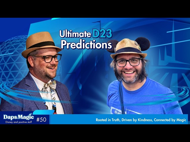 Video thumbnail for Ultimate D23 Predictions: Marvel, Star Wars, Pixar, & Disney Experiences!