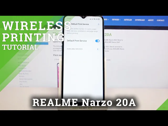 Video thumbnail for How to Connect Printer With REALME Narzo 20A – Bluetooth Connection