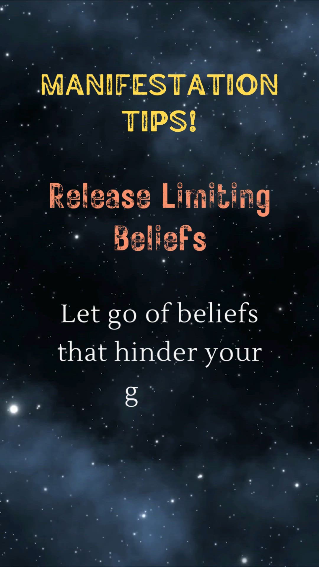 'Video thumbnail for Manifestation Tips!'