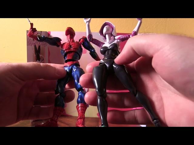 Video thumbnail for Unboxing/Review: Amazing Yamaguchi Spider-Gwen Revoltech Action Figure