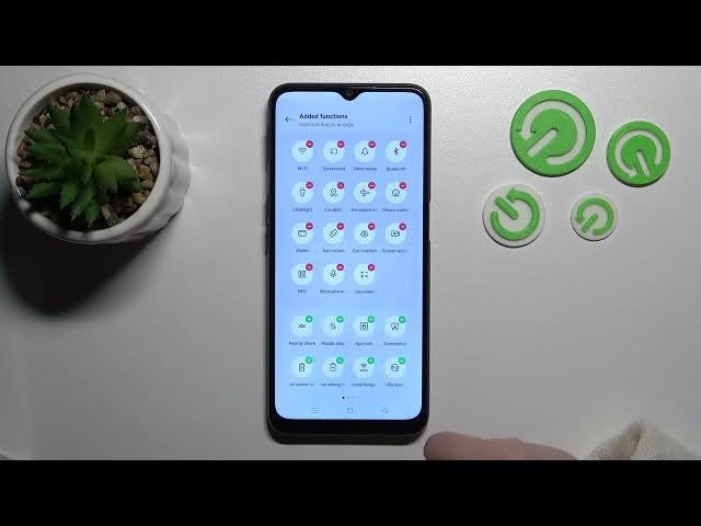 Video thumbnail for How to Edit Top Menu in OPPO A16S - Notification Panel Shortcuts