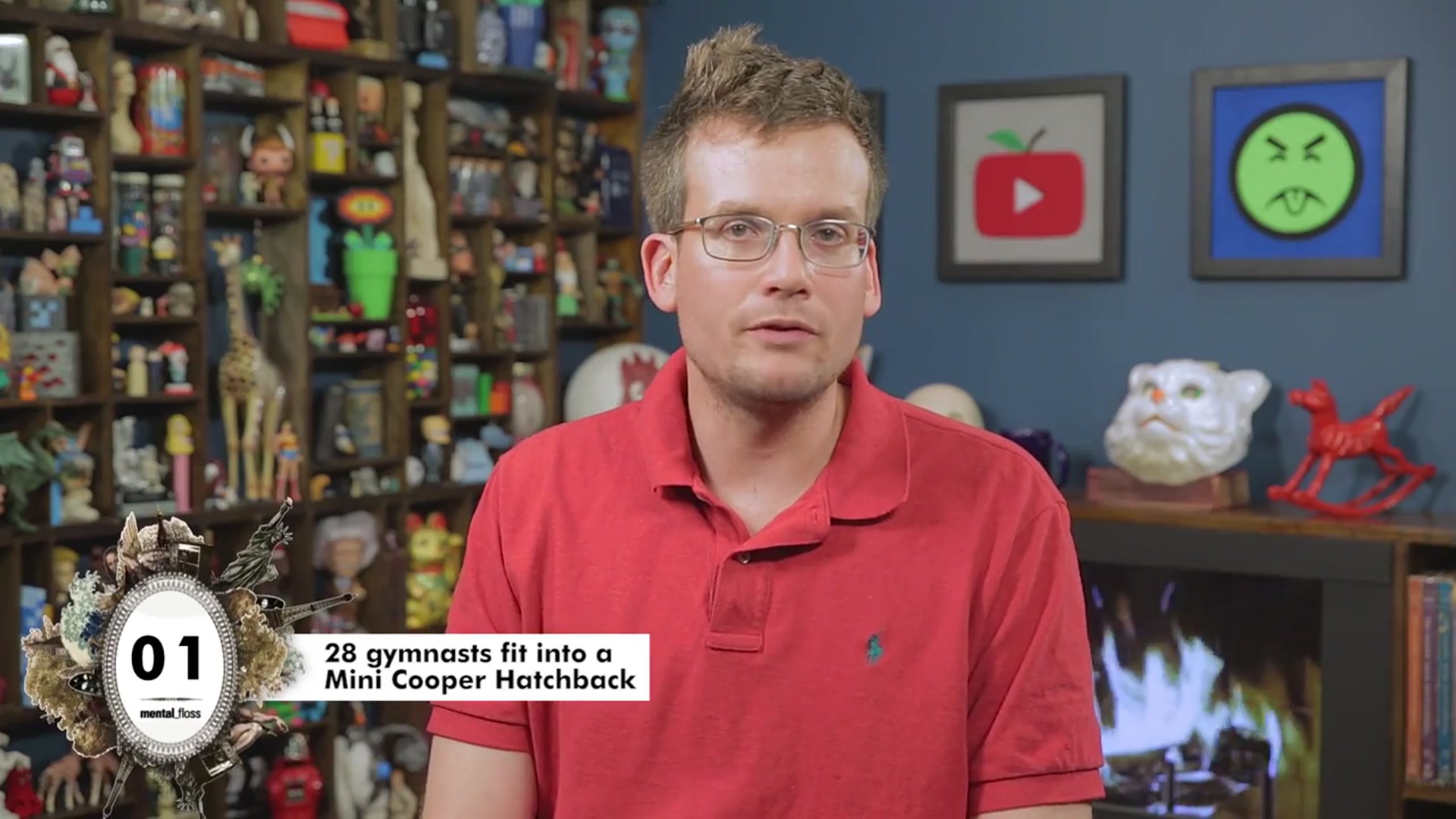 'Video thumbnail for 27 Weird World Records - mental_floss on YouTube - List Show (315)'
