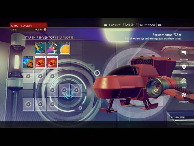 Video thumbnail for No Man's Sky - Enable Galactic Travel: S Station: Dynamic Resonator Purchased, Phase Beam Blueprint