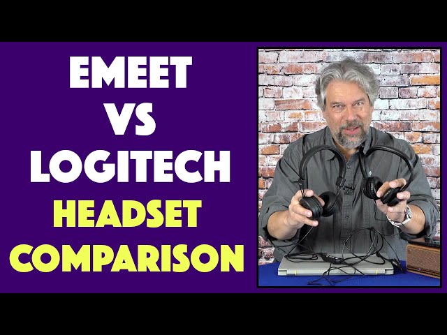 Video thumbnail for Which Is Better? EMEET HS20 vs LOGITECH H390 - Computer Headset Challenge