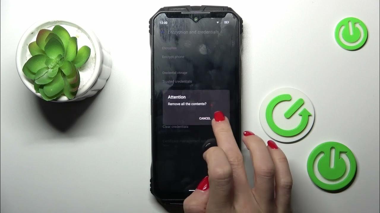 Video thumbnail for How to Clear Credentials on DOOGEE V30