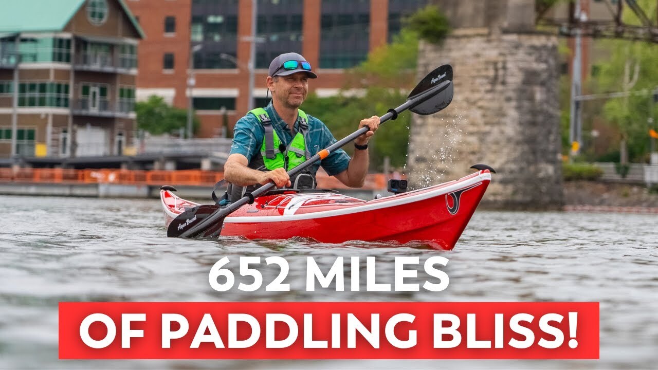 Video thumbnail for Paddling the 652 Mile-Long Tennessee RiverLine! | Testing a Luxury Kayak!