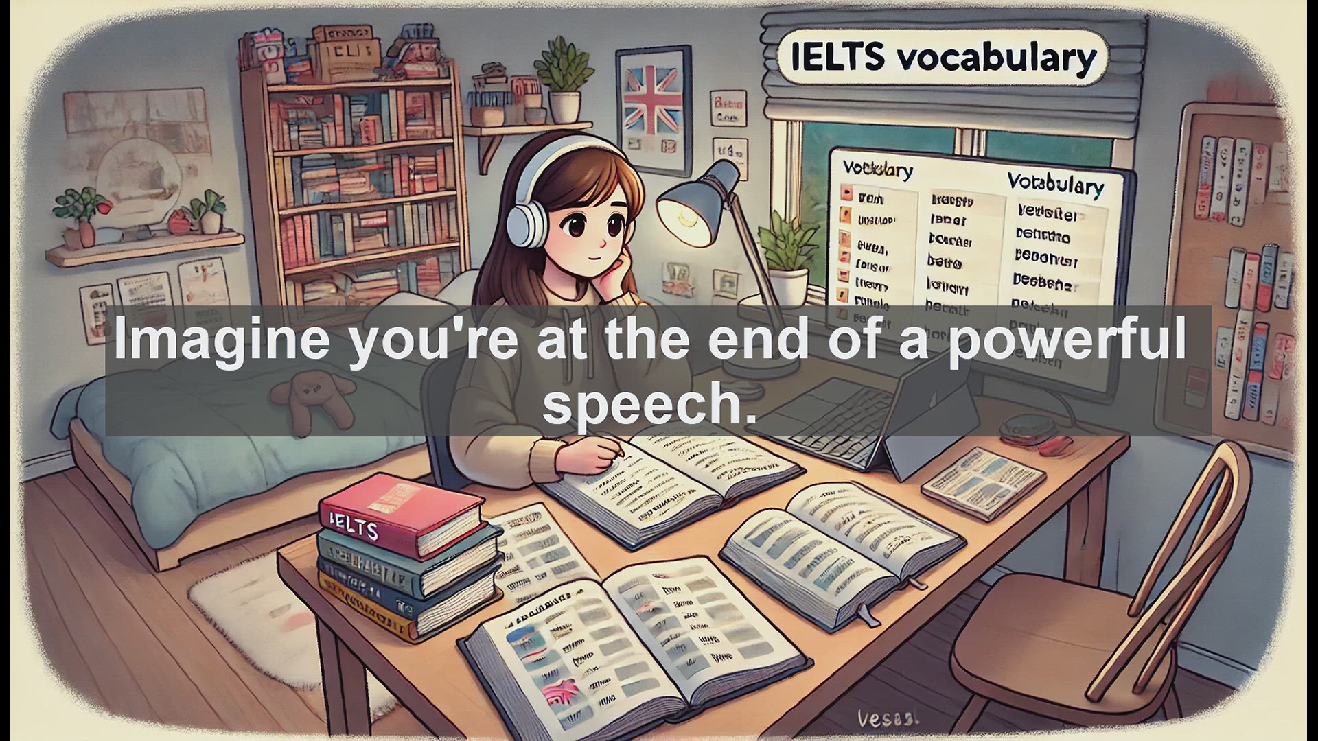 'Video thumbnail for 2000 Must Know IELTS 9.0 Vocabulary - Peroration: The Art of Powerful Speech Conclusions'
