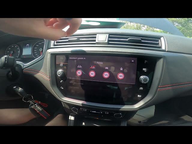 Video thumbnail for How to Enter Navigation in Seat Ibiza V ( 2017 - now ) - Enter and Manage Navigation