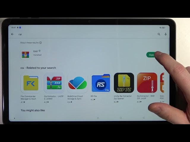 Video thumbnail for How to Install RAR app on OPPO Air Pad