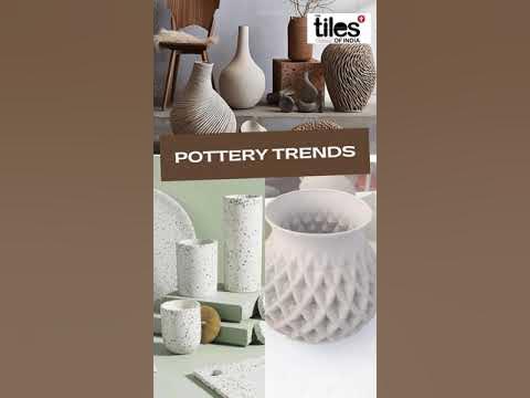Video thumbnail for 10 Pottery Trends For 2024 #tilesofindia #floordecor #artistictile #floordesign #tilestyle #design