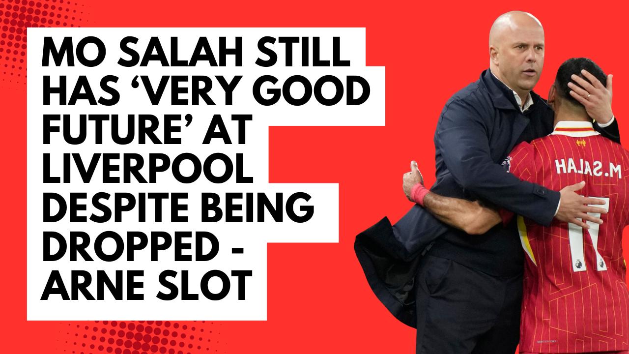 Video thumbnail for Salah still has ‘very good future’ at Liverpool despite being dropped - Slot