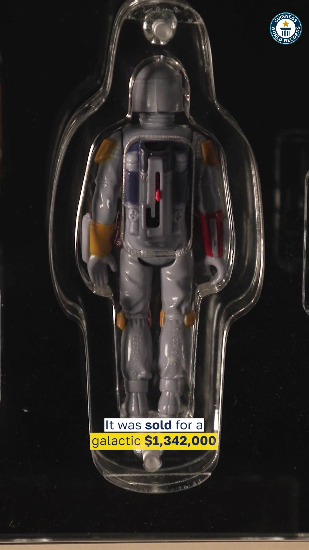Video thumbnail for Rare Star Wars figure sold for 1.34 million at auction