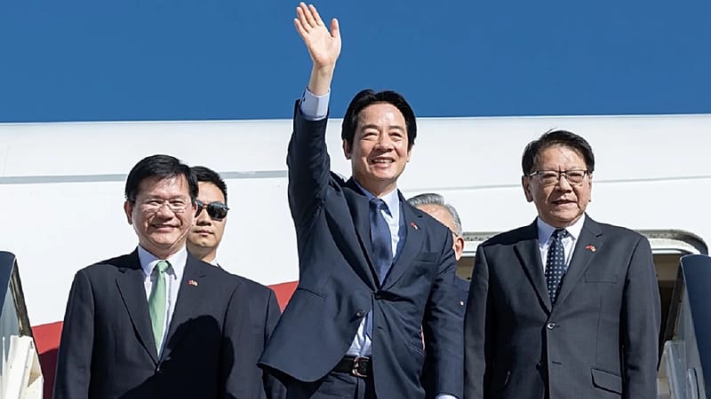 Video thumbnail for Taiwan leader defies China after Eswatini trip and reasserts island's global role