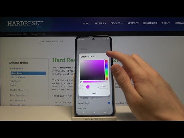 Video thumbnail for How to Customize Notifications Bar in HTC Desire 21 Pro – One Shade App