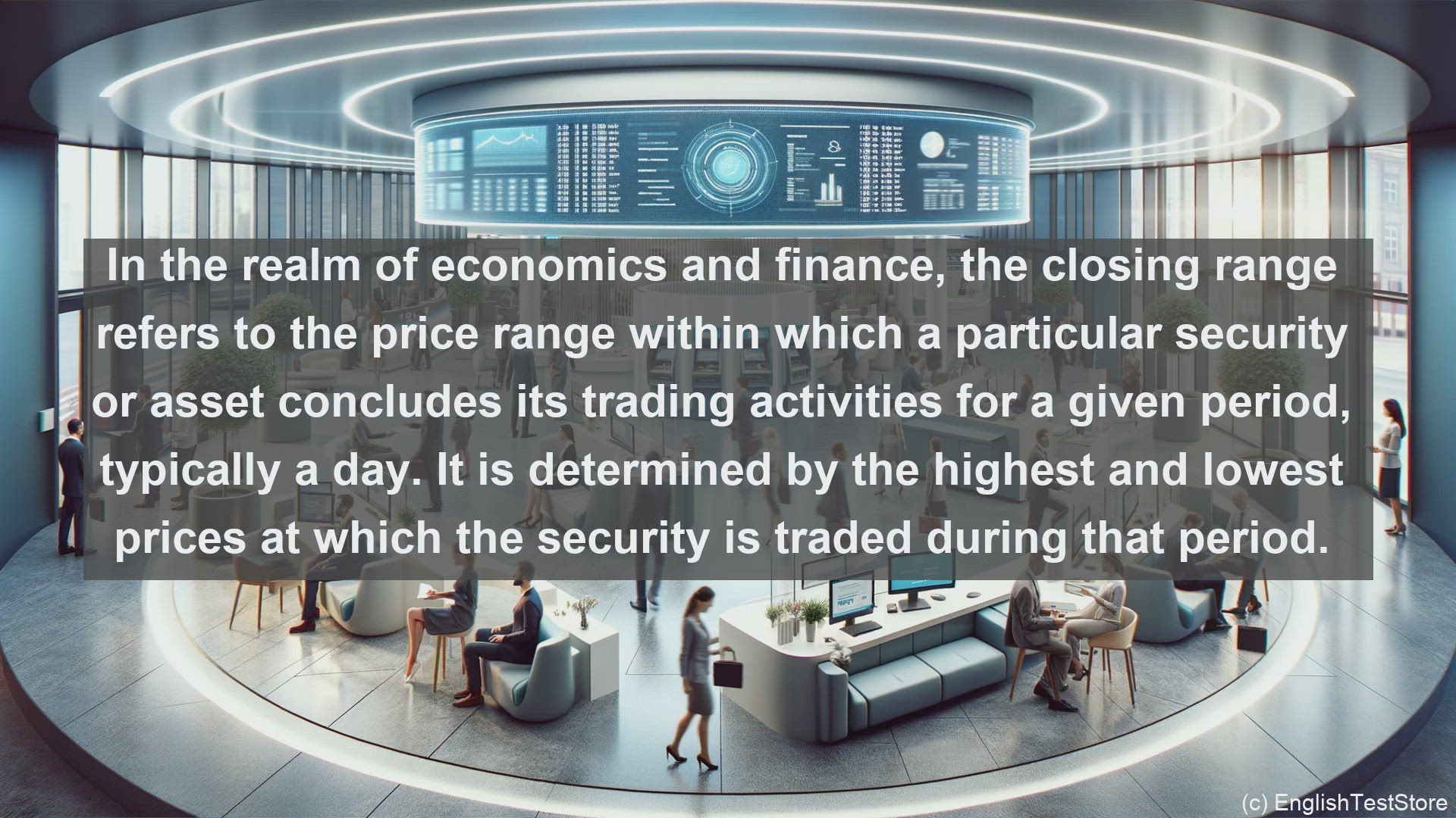 'Video thumbnail for Closing range in economics and finance'
