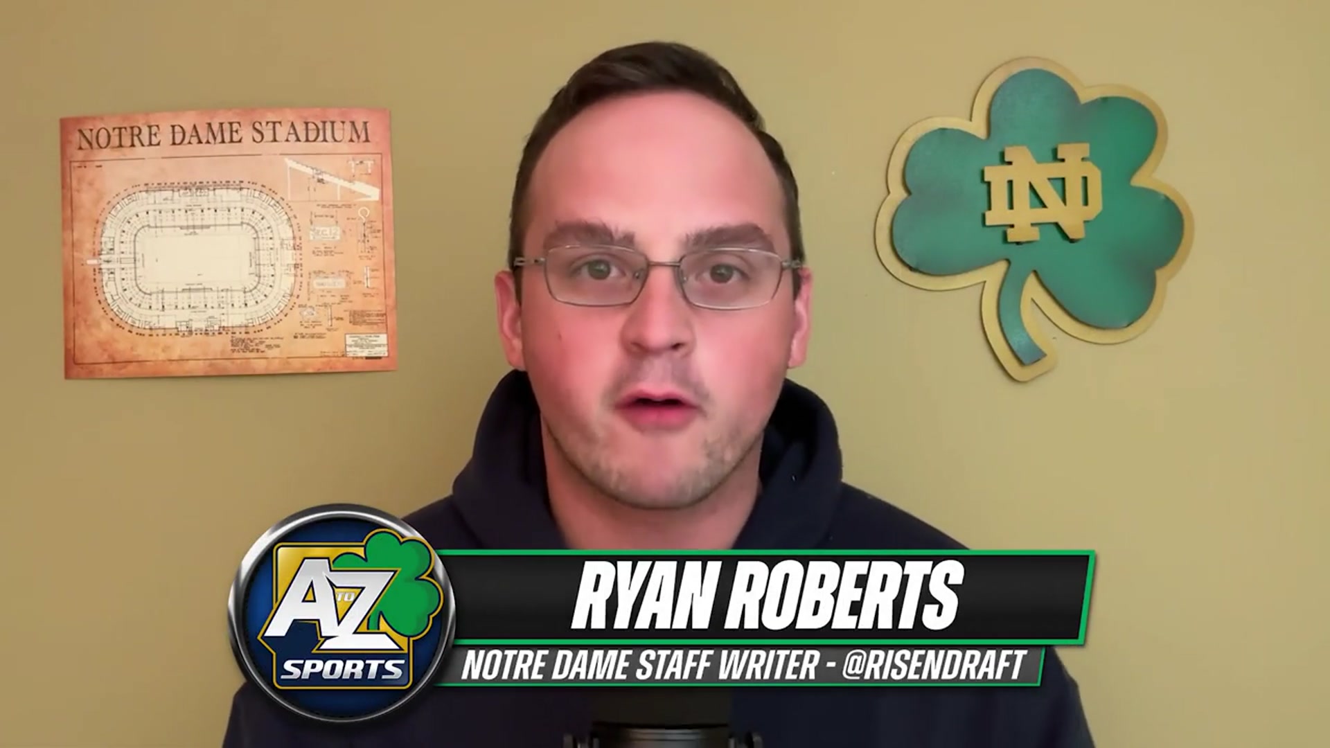 'Video thumbnail for Notre Dame Could MAKE Or BREAK Their Season vs. USC This Weekend: Full Game Preview'