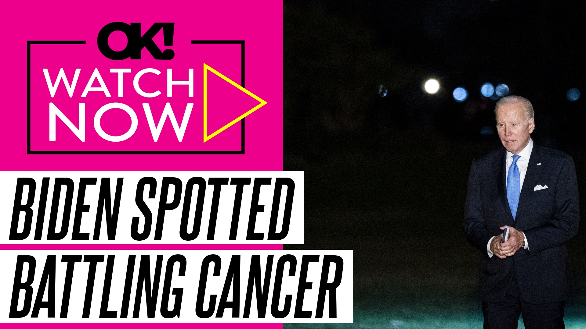 'Video thumbnail for Cancer-Stricken Joe Biden Seen in Rare Spotting in Delaware: Photo'