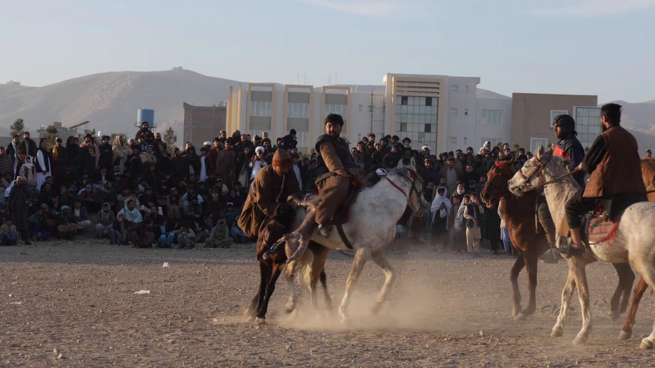 Video thumbnail for Afghanistan: Traditional Buzkashi Match In Herat 36.