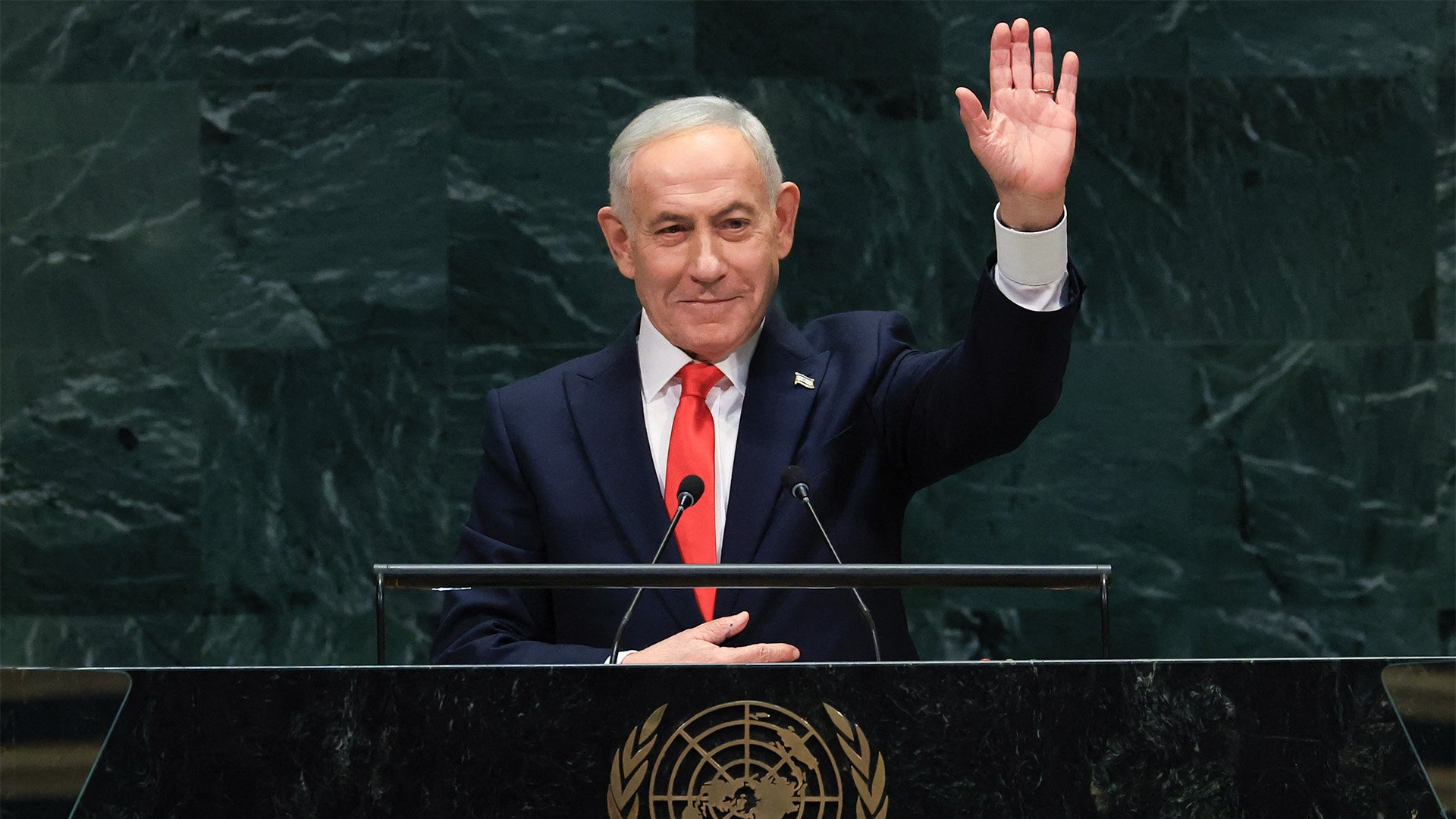 Video thumbnail for Netanyahu blames ‘juvenile delinquents’ for violence in occupied West Bank