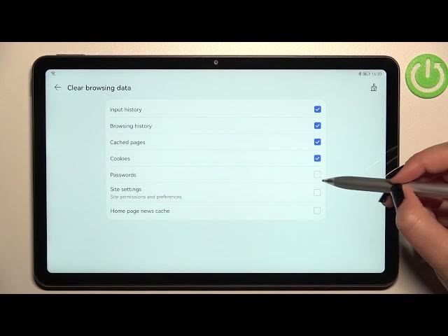 Video thumbnail for How to Clean Browsing History on Huawei Matepad 10 4 2022 - Clear Browser