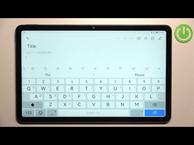 Video thumbnail for How to Choose Language of Keyboard in Huawei MatePad 10 4 2022 - Change Language of Keyboard