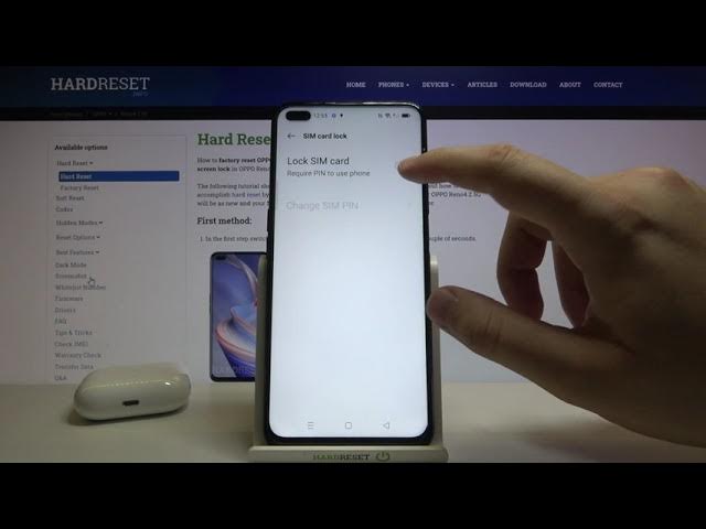 Video thumbnail for How to Add PIN Code to SIM Card on OPPO Reno4 Z 5G – Add SIM PIN Code