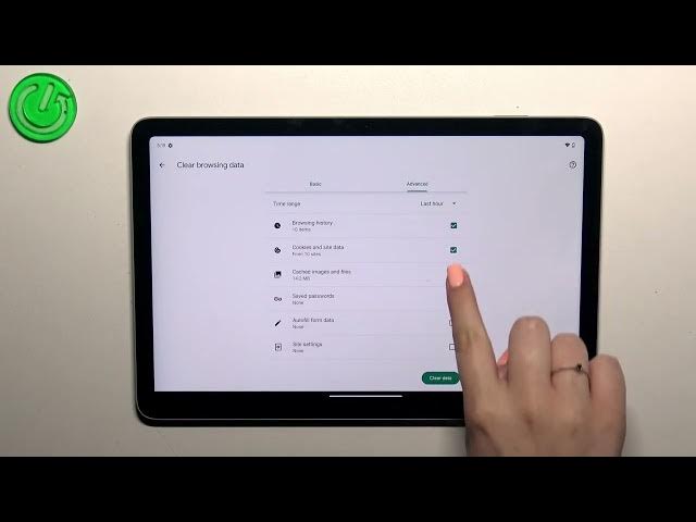 Video thumbnail for How to Clear Browsing Data on GOOGLE Pixel Tab?