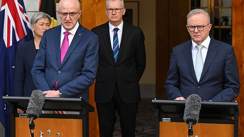 'Video thumbnail for Australia cuts ties with Iran over antisemitic attacks'