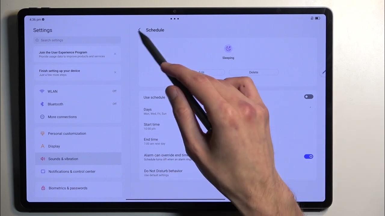 Video thumbnail for How to Enable & Configure Do Not Disturb Mode on LENOVO Tab Extreme Tablet