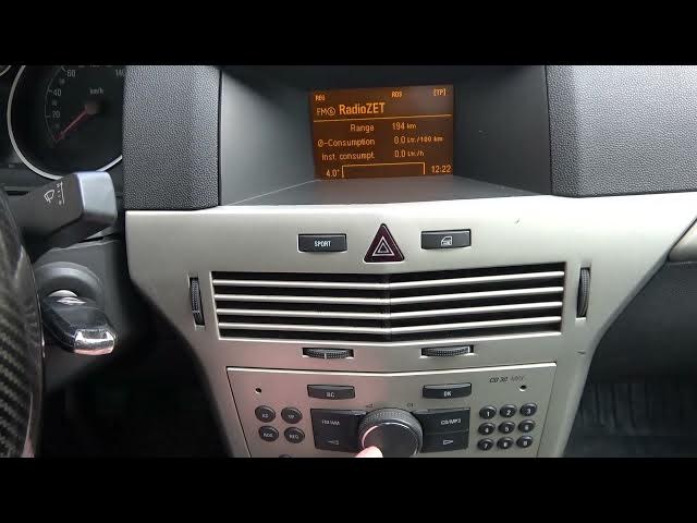 Video thumbnail for How to Turn Radio On or Off in Opel Astra H GTC (2004 - 2014) - Enable or Disable Radio