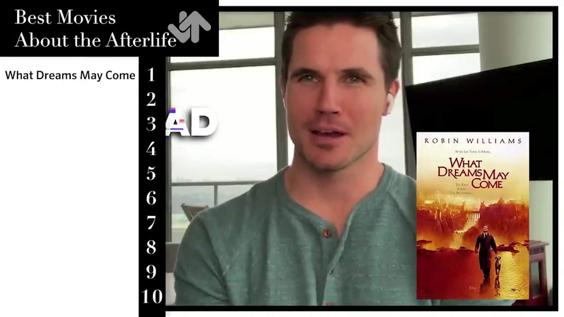 'Video thumbnail for Upload Cast RERANKS The Best Movies About The Afterlife!'