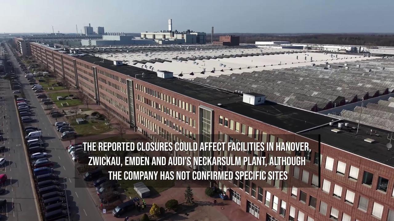 Video thumbnail for Volkswagen Plans Up to 100,000 Job Cuts in Major Overhaul.