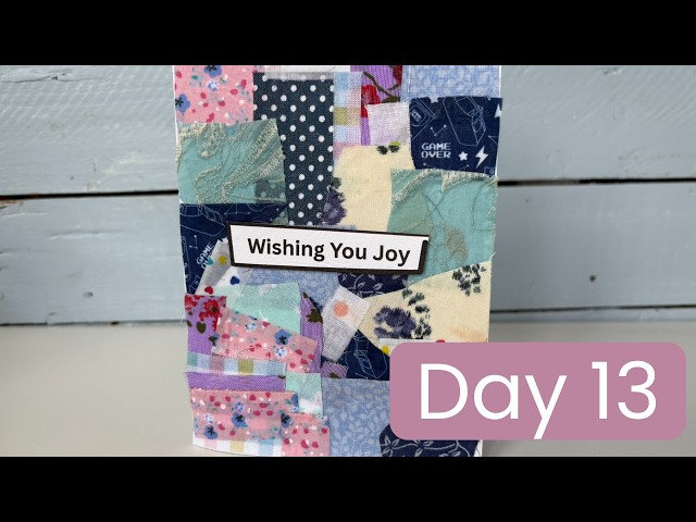 Video thumbnail for Can You Make This Card With Scrap Fabric?
