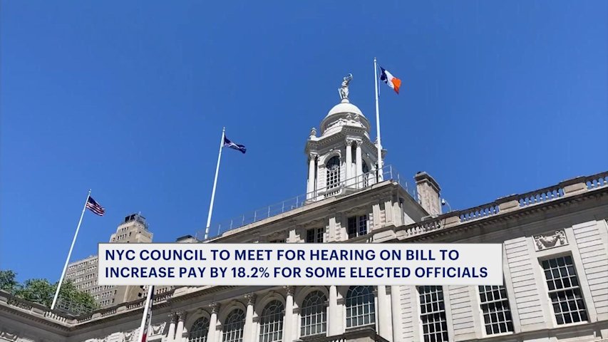 Video thumbnail for Should elected officials get an 18.2% pay bump? City council set to debate at upcoming hearing