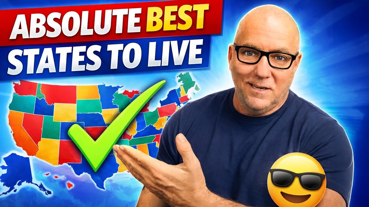 Video thumbnail for The Absolute Best States to Live in