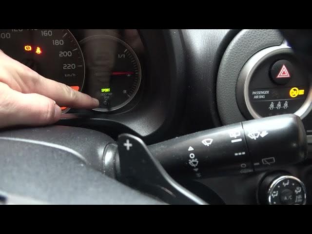 Video thumbnail for How to Turn Sport Mode On or Off in Toyota Yaris III (2011 - 2020) - Enable or Disable Sport Mode