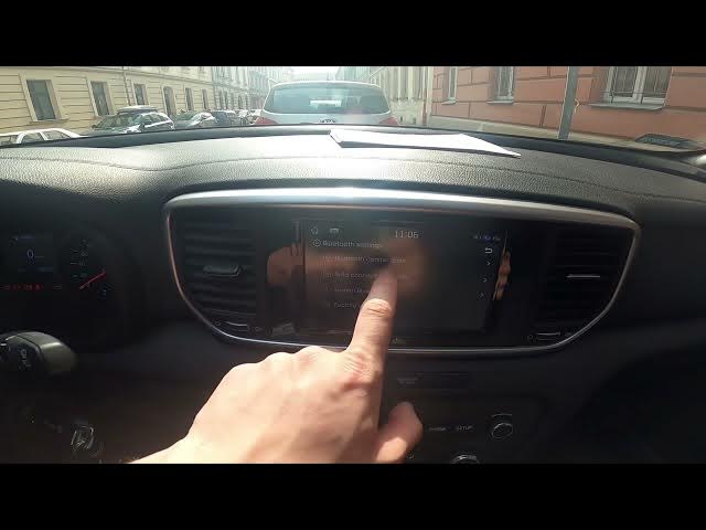 Video thumbnail for How to Forget Smartphone From Bluetooth Settings in Kia Sportage IV ( 2016 – now ) - Remove Phone