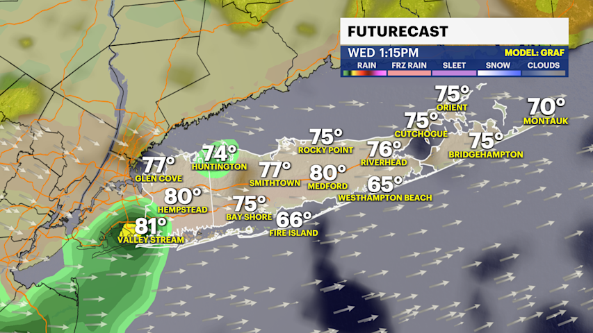 Video thumbnail for Near record warmth on Wednesday and then a big chill for the weekend