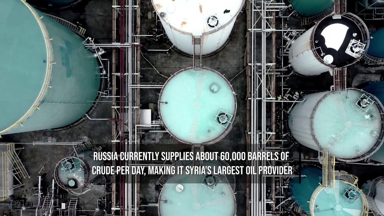 Video thumbnail for Syria Offers to Cut Russian Oil Imports as It Seeks Closer U.S. Ties.