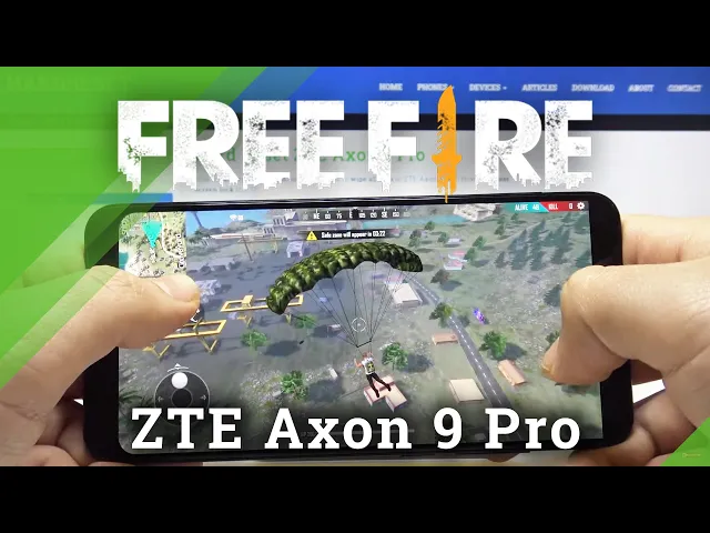 Video thumbnail for Garena Free Fire Gameplay on ZTE Axon 9 Pro - Test Gaming Experience