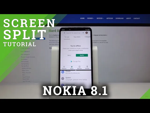 Video thumbnail for How to Split Screen on NOKIA 8.1 - Dual Screen