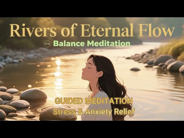 Video thumbnail for Guided Meditation - Stress & Anxiety Relief with Rivers of Eternal Flow