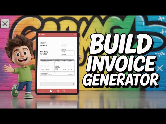 Video thumbnail for Build a React.js PDF Billing Invoice Generator & Editor Using jsPDF & html2canvas (No Backend)