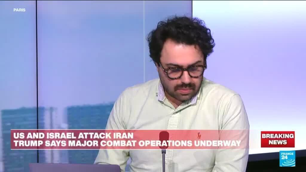 Video thumbnail for Iran supreme leader Khamenei targeted in US-Israeli strikes