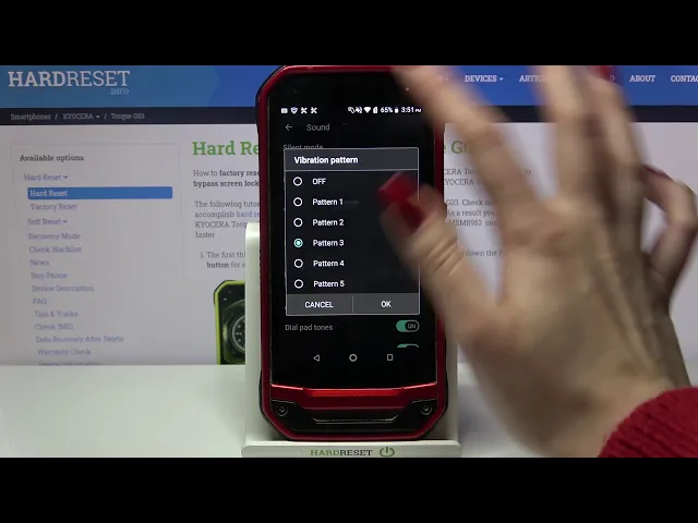 Video thumbnail for How to Change Vibration Settings on KYOCERA Torque G03? – Customize Vibrations