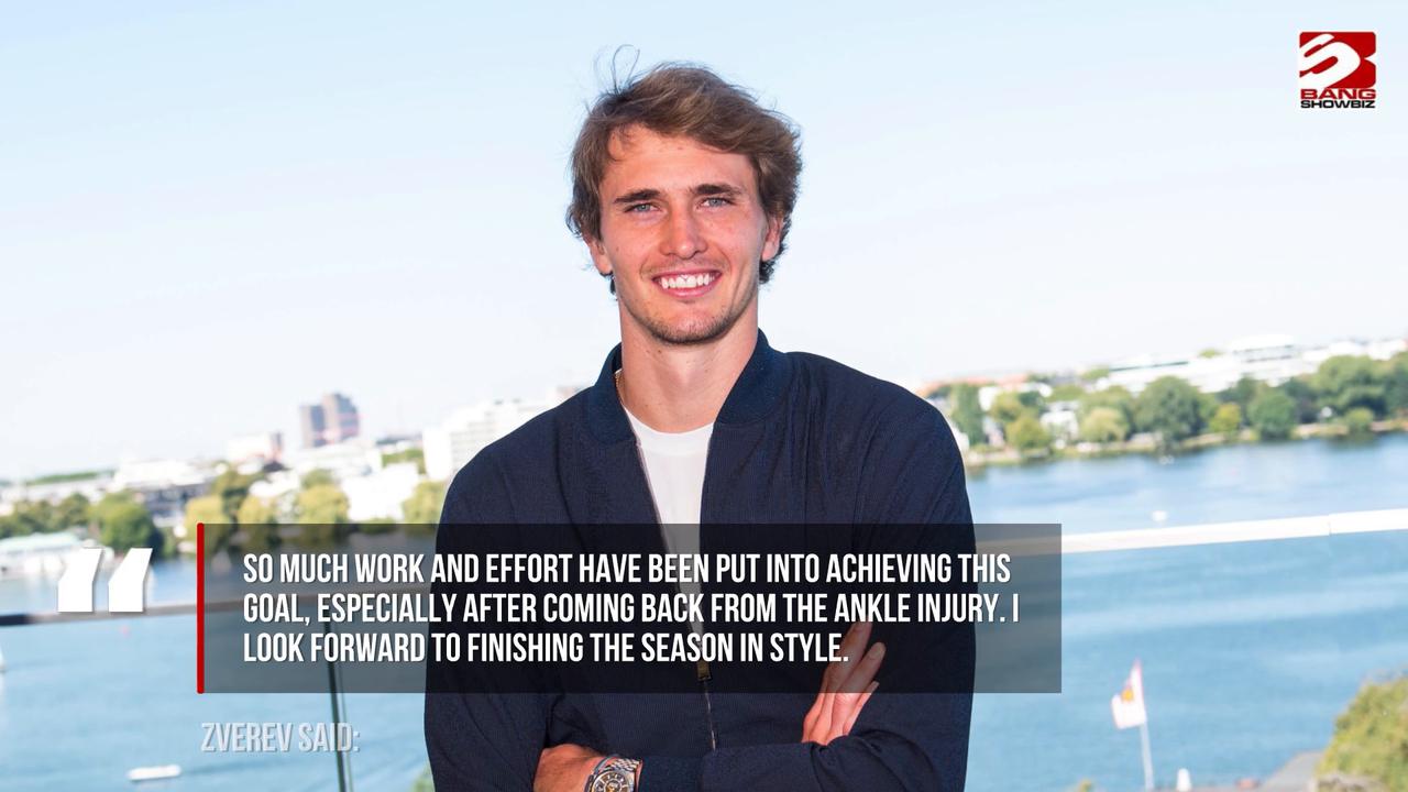 Video thumbnail for Alexander Zverev says it is a dream come true to end 2026 as world number one