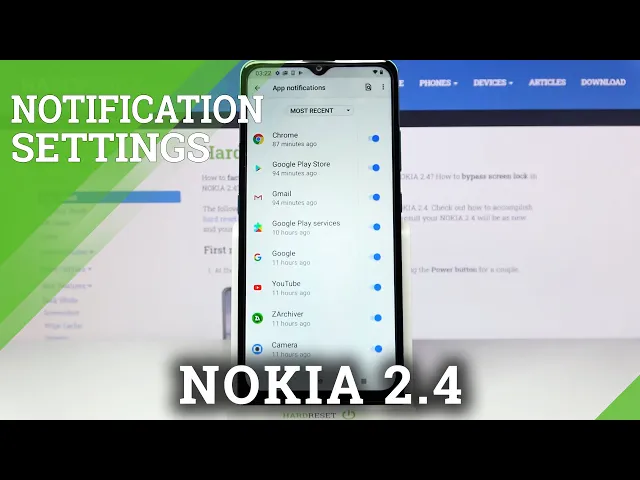 Video thumbnail for Manage Apps Notifications – Block Messages from Apps on NOKIA 2.4