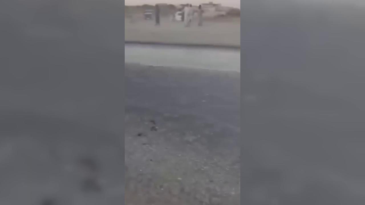 Video thumbnail for Syria: Gunmen Attack Syrian Oil Tanker.