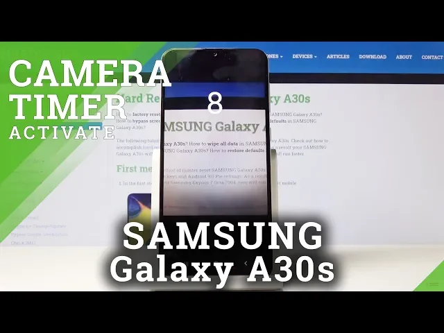 Video thumbnail for How to Set Up Camera Timer in SAMSUNG Galaxy A30s – Camera Settings
