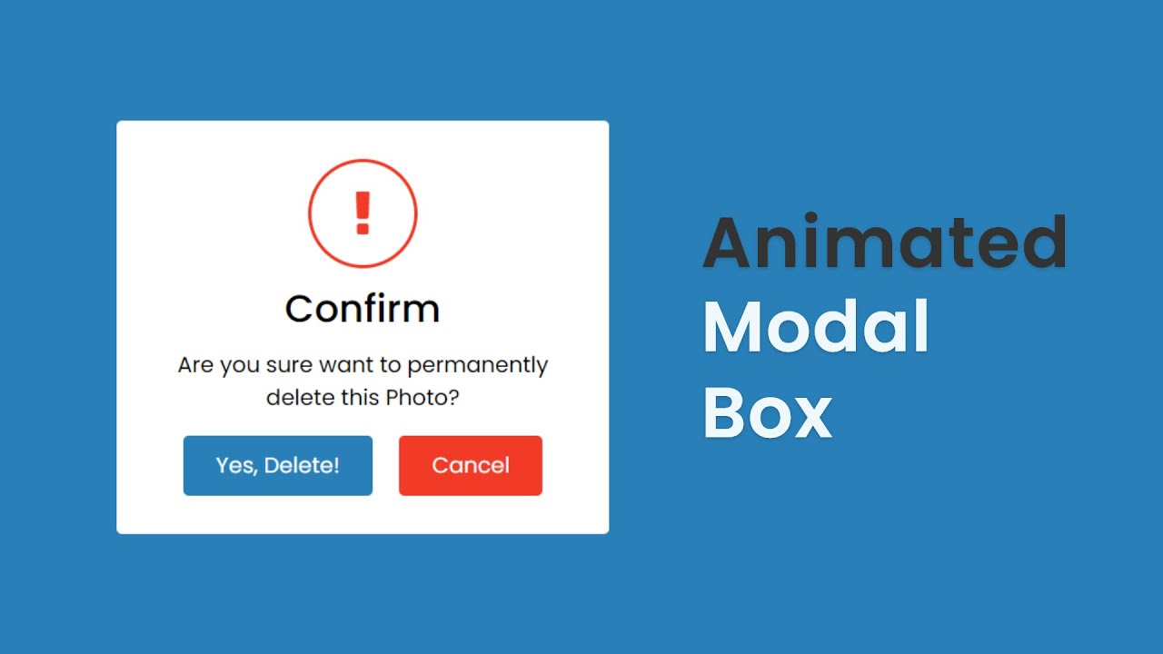 'Video thumbnail for How To Create Popup Modal Box using HTML & CSS _ Web Push Notification Design'